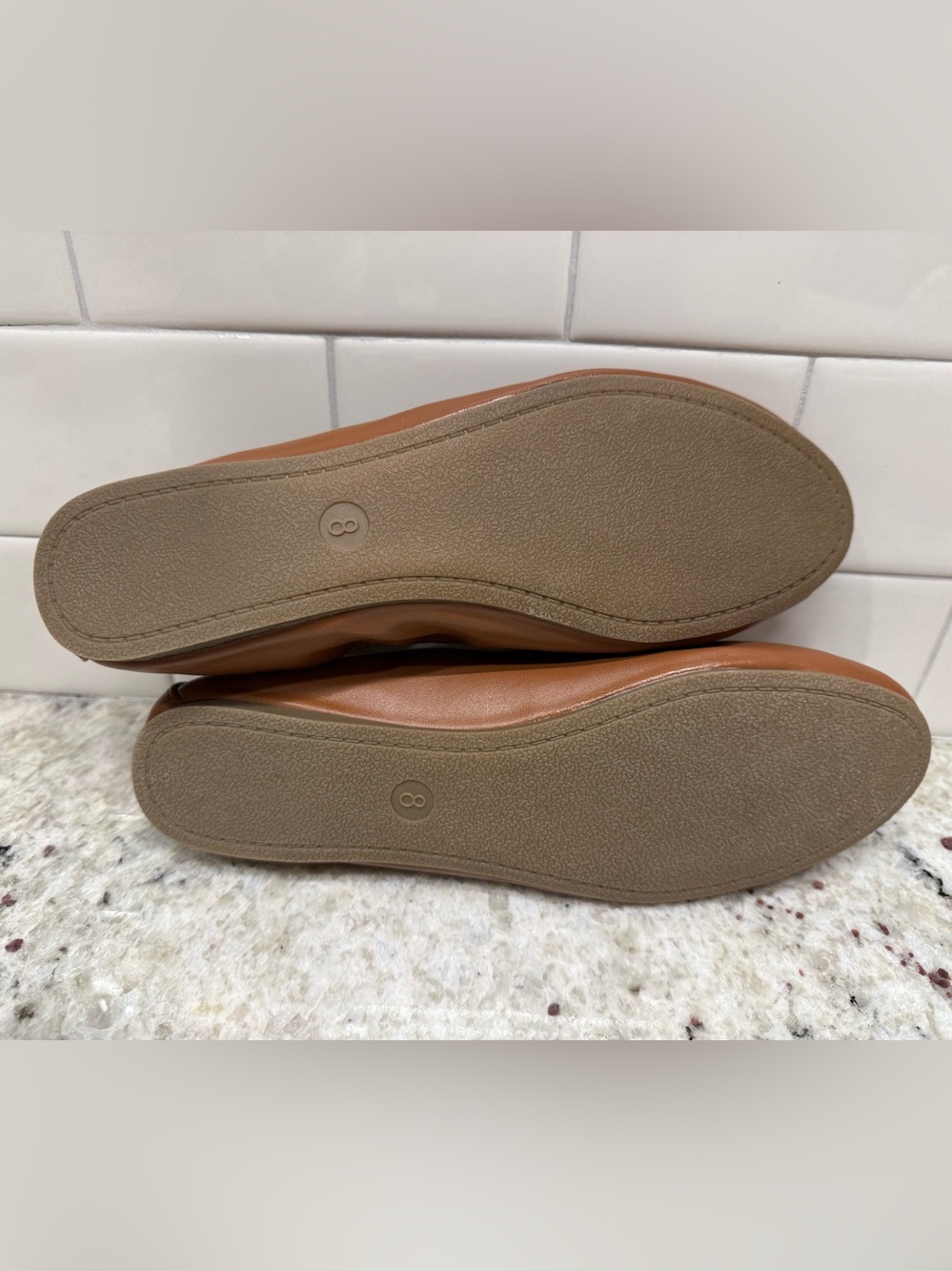 Universal Thread Women's Brown Ballet Flats Size 8 NWT - Picture 7 of 9
